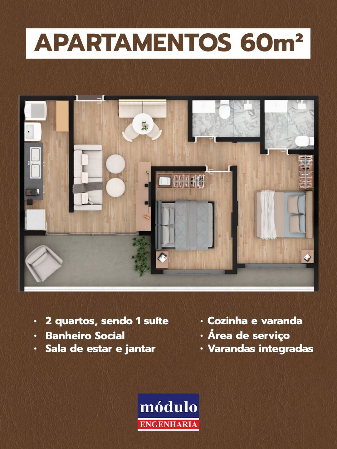 Apartamento, 2 quartos - Foto 4
