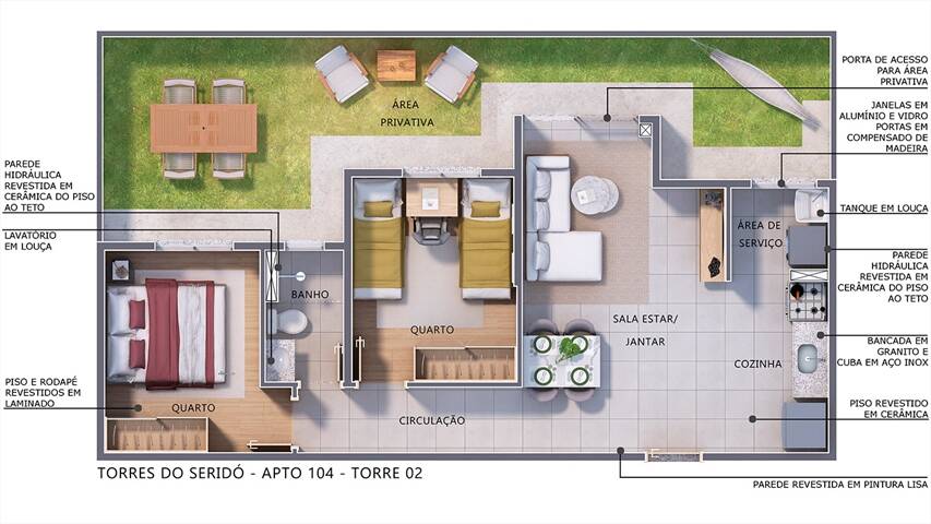 Apartamento, 2 quartos - Foto 17